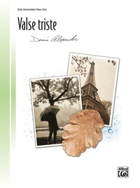Cover image: Valse triste: Piano Solo Sheet Music 1st edition 9780739066249