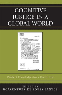 Cover image: Cognitive Justice in a Global World 9780739121955
