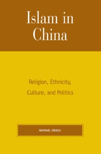 Cover image: Islam in China 9780739124192