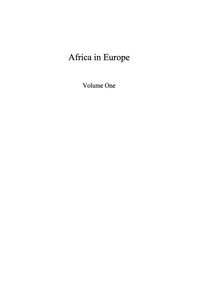 Cover image: Africa in Europe 9780739117255