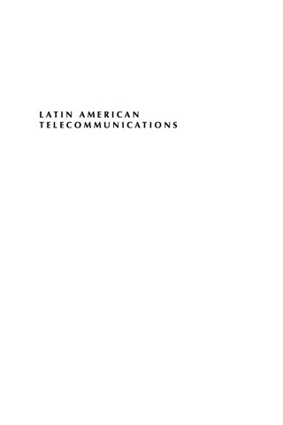Cover image: Latin American Telecommunications 9780739124741