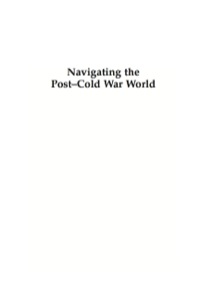 Imagen de portada: Navigating the Post-Cold War World 9780739122266