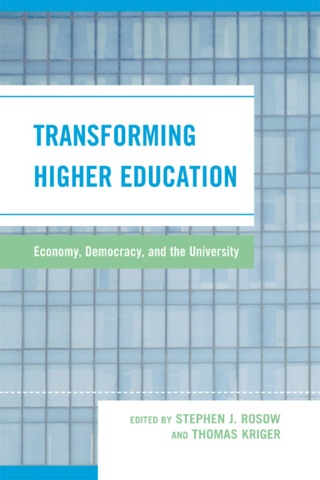Cover image: Transforming Higher Education 9780739131701