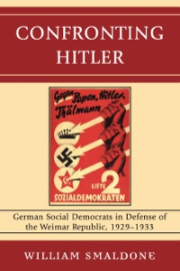 Imagen de portada: Confronting Hitler 9780739128442