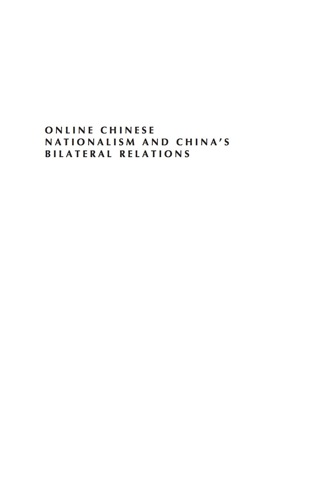 Titelbild: Online Chinese Nationalism and China's Bilateral Relations 1st edition 9780739132470