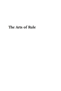 Imagen de portada: The Arts of Rule 9780739119716