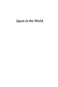 Cover image: Japan in the World 9780739126752