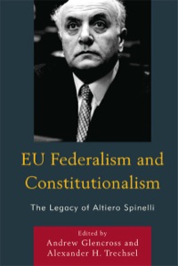 Titelbild: EU Federalism and Constitutionalism 9780739133347