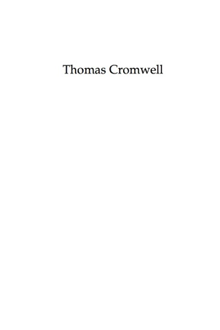 Cover image: Thomas Cromwell 9780739134030