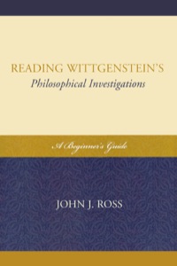 Cover image: Reading Wittgenstein's Philosophical Investigations 9780739136744