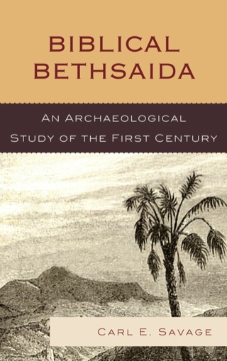 Cover image: Biblical Bethsaida 9780739137819
