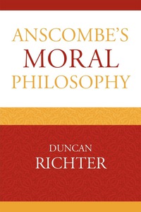 表紙画像: Anscombe's Moral Philosophy 9780739138847