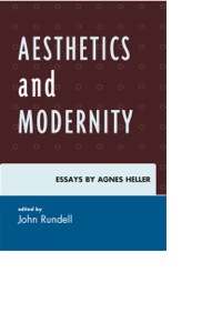 Cover image: Aesthetics and Modernity 9780739141311