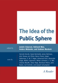 Cover image: The Idea of the Public Sphere 9780739141977