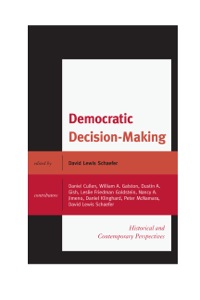 صورة الغلاف: Democratic Decision-Making 9780739142066