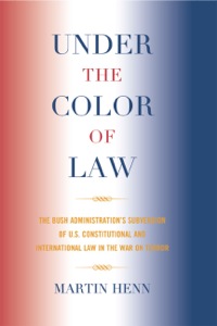 Immagine di copertina: Under the Color of Law 9780739143292