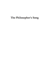 Cover image: The Philosopher's Song 9780739144060