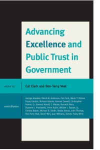 Imagen de portada: Advancing Excellence and Public Trust in Government 9780739145449