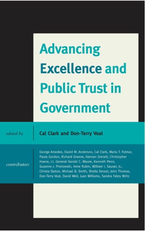Immagine di copertina: Advancing Excellence and Public Trust in Government 9780739145449