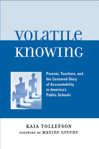 Immagine di copertina: Volatile Knowing 9780739115596