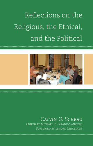 Cover image: Reflections on the Religious, the Ethical, and the Political 1st edition 9780739145937