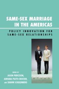 Cover image: Same-Sex Marriage in the Americas 9780739128664