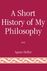 Imagen de portada: A Short History of My Philosophy 9780739146934