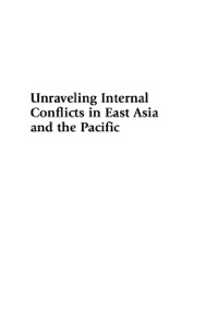 Titelbild: Unraveling Internal Conflicts in East Asia and the Pacific 9780739148518