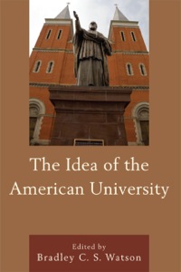 Cover image: The Idea of the American University 9780739149157