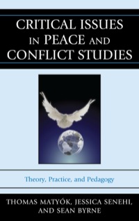 Imagen de portada: Critical Issues in Peace and Conflict Studies 9780739149607