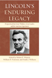 Cover image: Lincoln's Enduring Legacy 9780739149898