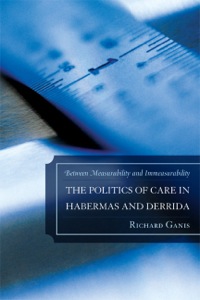 Immagine di copertina: The Politics of Care in Habermas and Derrida 9780739150092
