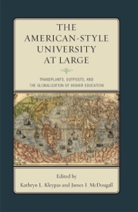 Imagen de portada: The American-Style University at Large 9780739150207
