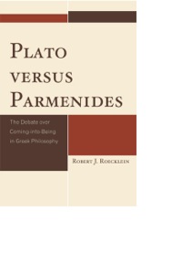 Cover image: Plato versus Parmenides 9780739150771