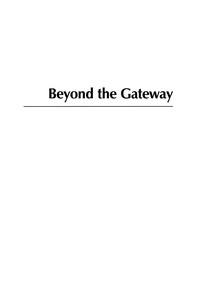 Cover image: Beyond the Gateway 9780739106334