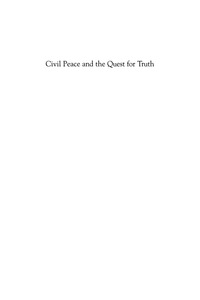 Immagine di copertina: Civil Peace and the Quest for Truth 9780739107461