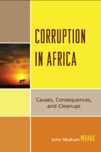 Cover image: Corruption in Africa 9780739113165