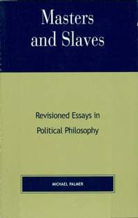 Cover image: Masters and Slaves 9780739102770