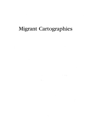 Cover image: Migrant Cartographies 1st edition 9780739107546