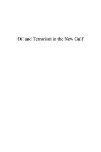 Cover image: Oil and Terrorism in the New Gulf 9780739109892