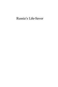 صورة الغلاف: Russia's Life-Saver 9780739145630