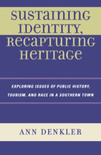 Cover image: Sustaining Identity, Recapturing Heritage 9780739119914