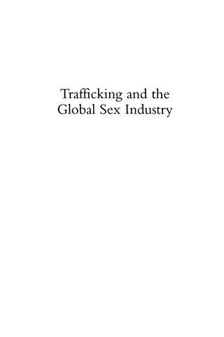 Imagen de portada: Trafficking & the Global Sex Industry 9780739113127