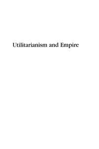 Titelbild: Utilitarianism and Empire 9780739105757