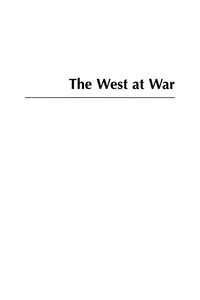 Cover image: The West at War 9780739116111