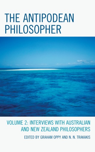 Cover image: The Antipodean Philosopher 9780739166550