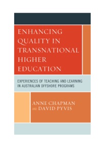 Omslagafbeelding: Enhancing Quality in Transnational Higher Education 9780739167915