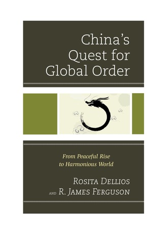 Imagen de portada: China's Quest for Global Order 9780739168332