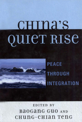 Cover image: China's Quiet Rise 9780739146460