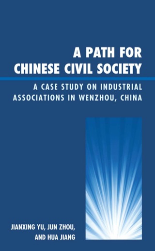 Cover image: A Path for Chinese Civil Society 1st edition 9780739170076